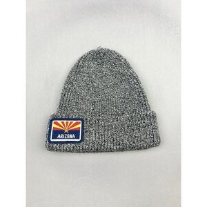 State Of Arizona Legacy Black & White Heather Knit Beanie Winter‎ Hat